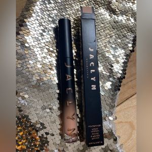 Jaclyn Cosmetics POUTSPOKEN LIQUID LIPSTICK in NOODIE new discontinued